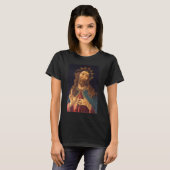 T-shirt Christ couronné d'épines par Sandro Botticelli (Devant entier)