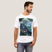 T-shirt Christ dans la tempête (Devant entier)