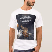 T-shirt Christ dans la tempête (Devant)