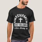 T-shirt Christ Folleur sans honte (Devant)
