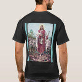 T-shirt Christ Le Bon Pasteur Bernhard Plockhorst 1878 (Dos)