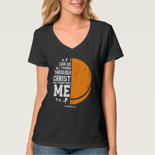 T-shirt Christ me renforce Religieux Christian Ice Hoc