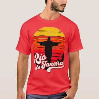 T-shirt Christ Rédempteur Rio de Janeiro Circle Design