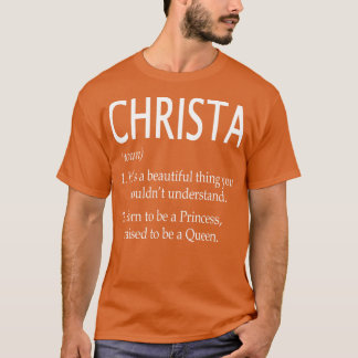 T-shirt Christa Nom Cadeau 143