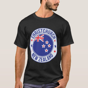 T-shirt Christchurch, Nouvelle-Zélande Ville