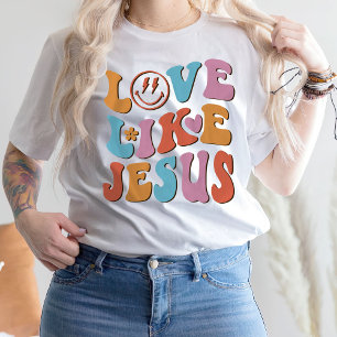 T-shirt Christian Apparel,Christian Shirts,Love Like Jesus