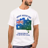 T-shirt Christian AUSSIE PAD (Devant)