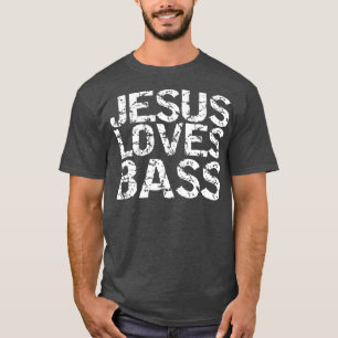 T-shirt Christian Bass Joueur Cadeau Basse Guitare Joke Ba