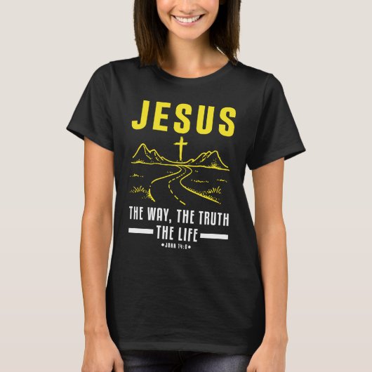 T-shirt Christian Bible Verse Faith Believer Follower  1 (Devant)