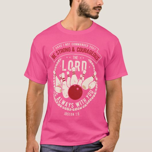 T-shirt Christian Bowling (Devant)
