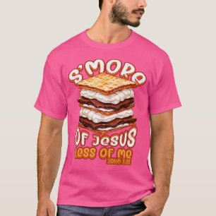 T-shirt Christian Camping Smore Jesus Moins Me Drôle Relig