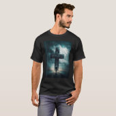 T-shirt Christian Cross Faith and Prayer (Devant entier)