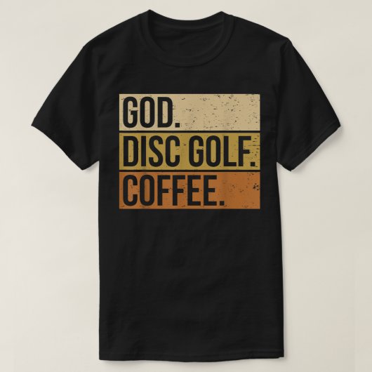 T-shirt Christian Disk Golf Player Dit Que Je Suis Dieu. D (Design devant)