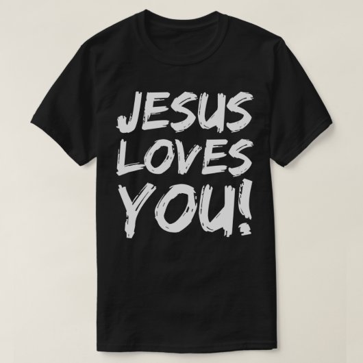 T-shirt Christian Evangelism Don pour hommes Jésus vous ai (Design devant)