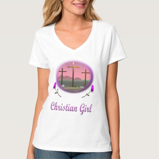 T-shirt Christian Girl (Devant)