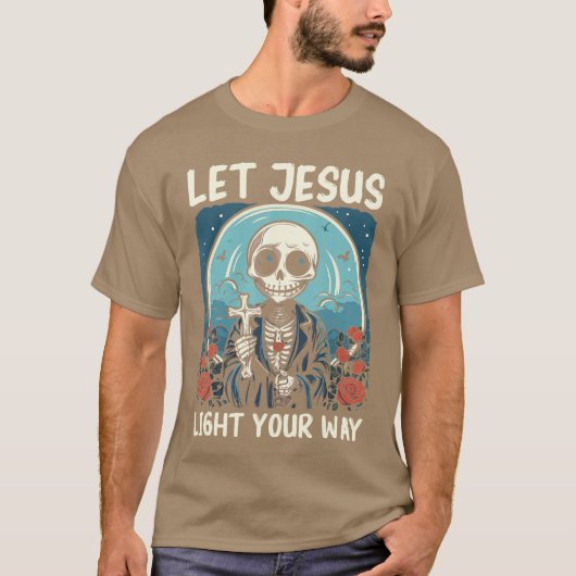 T-shirt Christian Halloween Jésus Christ Tricher Ou Traite (Devant)