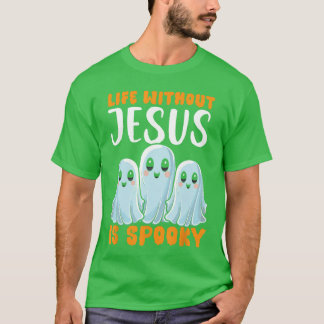 T-shirt Christian Halloween Jésus Christ Tricher Ou Traite