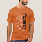 T-shirt Christian Halloween Spider ORIGINAL WEB DESIGNERS (Devant)