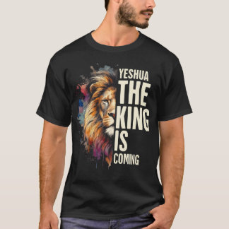 T-shirt Christian Jésus Dieu Verset Biblique Yeshua Le Roi