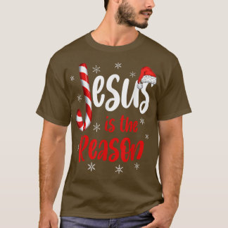 T-shirt Christian Jésus Est La Raison Du Sucre de canne Re