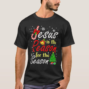 T-shirt Christian Jésus La Raison Noël Se Stocker