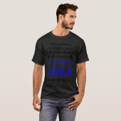 T-shirt Christian lifestyle Multilingual Series French ver (Devant entier)