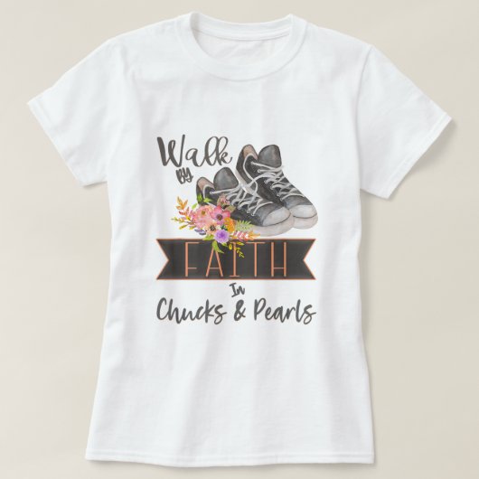 T-shirt Christian Marcher Par La Foi Dans Les Canards Et L (Design devant)