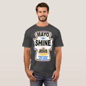 T-shirt Christian Mayo Light Shine Jesus (Devant entier)