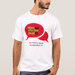 T-shirt Christian MEN QUI PARLE DE SANTÉ Mentale