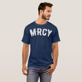 T-shirt Christian Mercy Christs Miséricorde et amour (Devant entier)