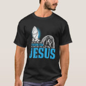 T-shirt Christian Motorcycle Biker Croisière Pour Jesus Fa (Devant)