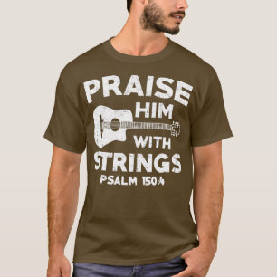 T-shirt Christian Music Church guitare basse Jesus Rock Gi
