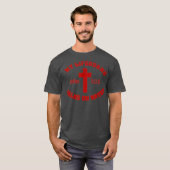 T-shirt Christian My Life Guard Walks On Water (Devant entier)