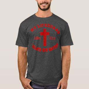 T-shirt Christian My Life Guard Walks On Water