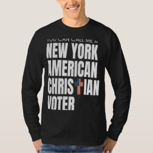 T-shirt Christian Nationali conservateur américain de New