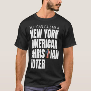 T-shirt Christian Nationali conservateur américain de New 