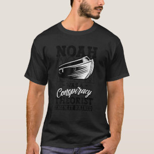 T-shirt Christian Noah Conspiration Théoriste Il Pleut Drô