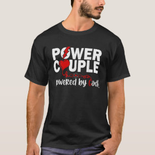 T-shirt Christian Power Couple Christian Faith