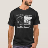 T-shirt Christian Programmer Data Science Coder Jesus Reli (Devant)