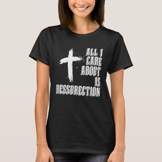T-shirt Christian Ressurection Catholic Religion Jesus Chr (Devant)