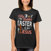 T-shirt Christian Silly Rabbit Easter For Jesus Men Boys T (Devant)