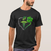 T-shirt Christian St Patrick's Day Simplement béni pas la  (Devant)