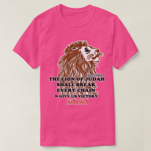 T-shirt Christian T Chemise Le Lion de la tribu de Juda