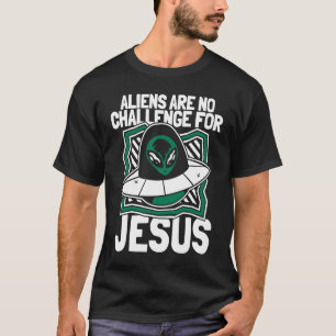 T-shirt Christian Ufo Religion Catholique  Christianisme A