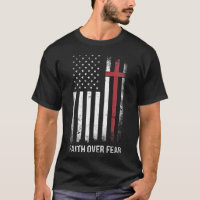 Christian Us Usa Drapeau American Christ Faith sur