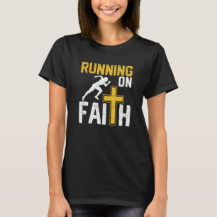T-shirt Christian Workout Runner Religious Sur Fait