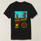 T-shirt CHRISTIANDO Jaillie Comme David Funny David Vs Gol (Design devant)