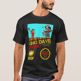 T-shirt CHRISTIANDO Jaillie Comme David Funny David Vs Gol
