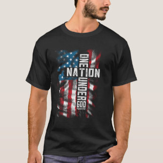 T-shirt christianisme hommes bible verse foi patriotique 4
