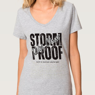 T-shirt Christianisme Prière Foi Écriture Graphique